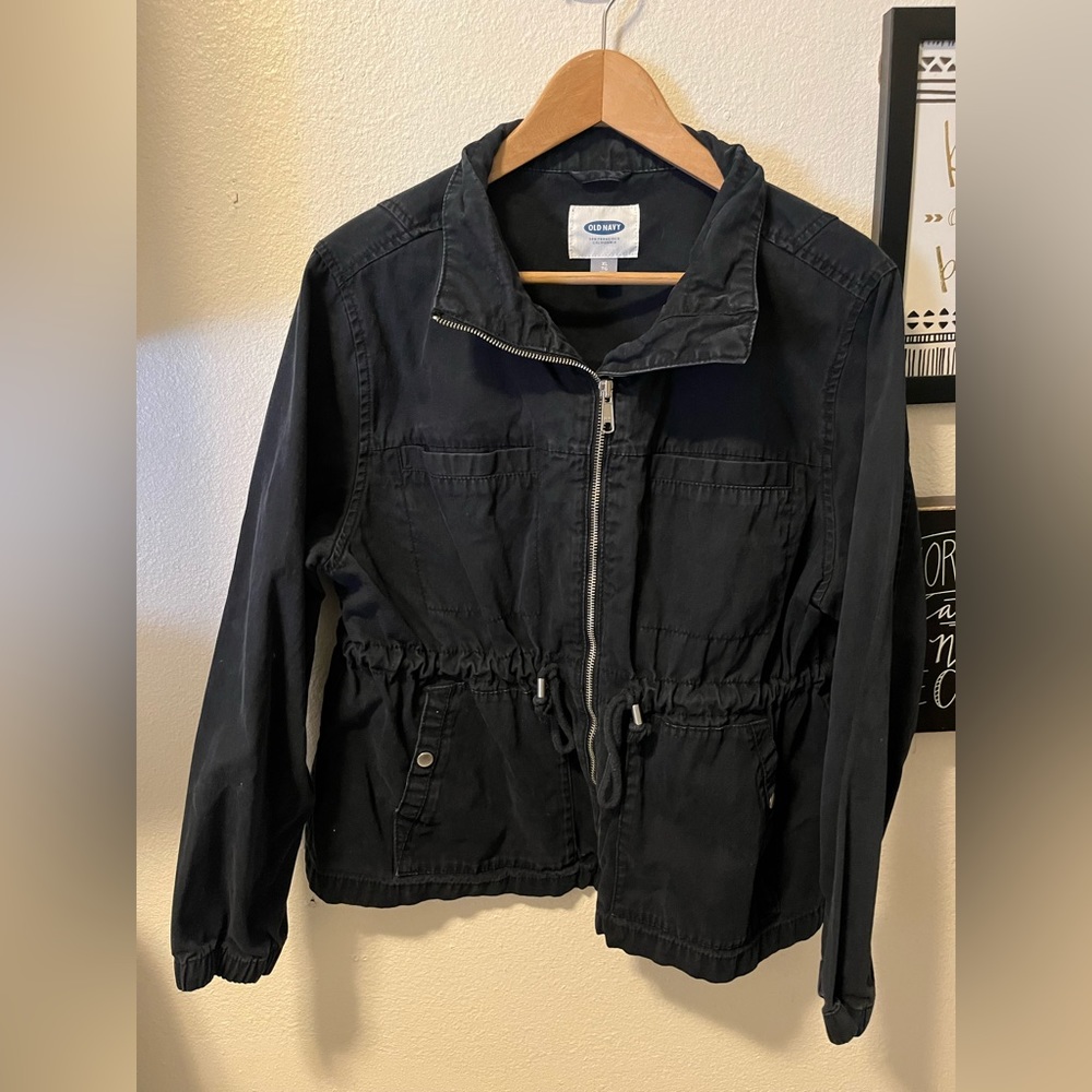 X-large Black light jacket from Old Navy